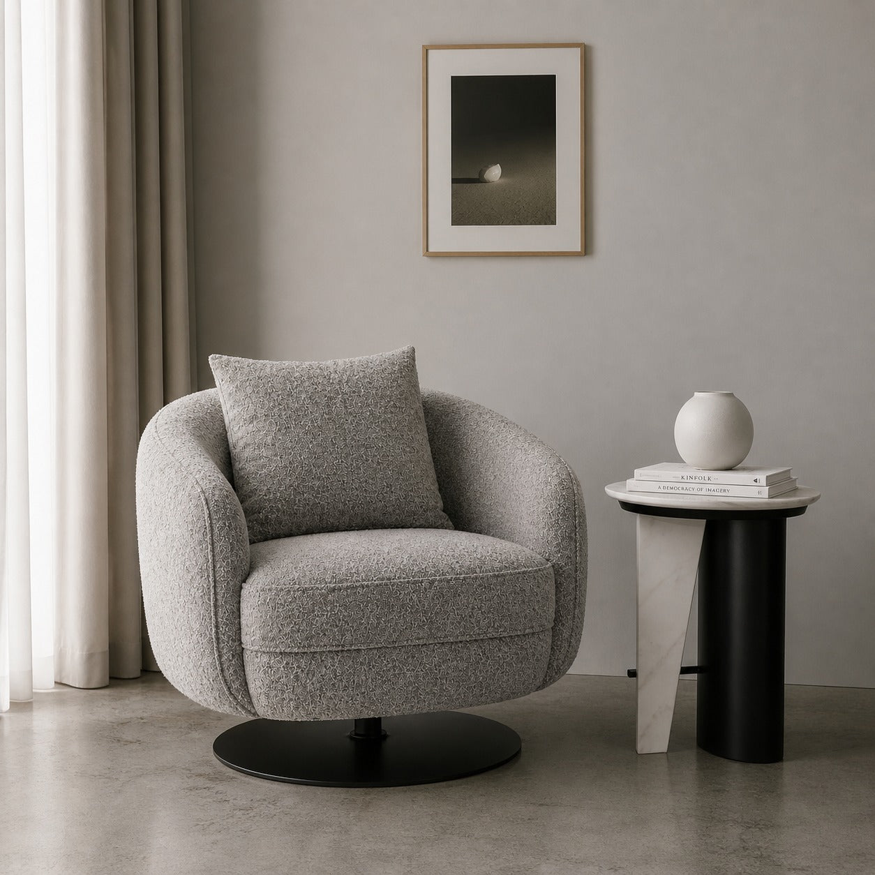 Flint Accent Swivel Chair
