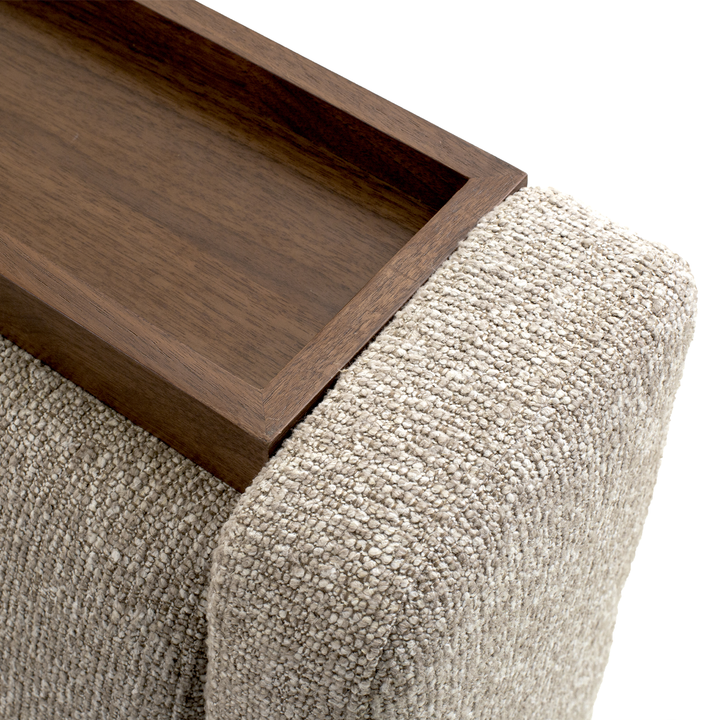 Close-up of a textured surface with a wooden edge