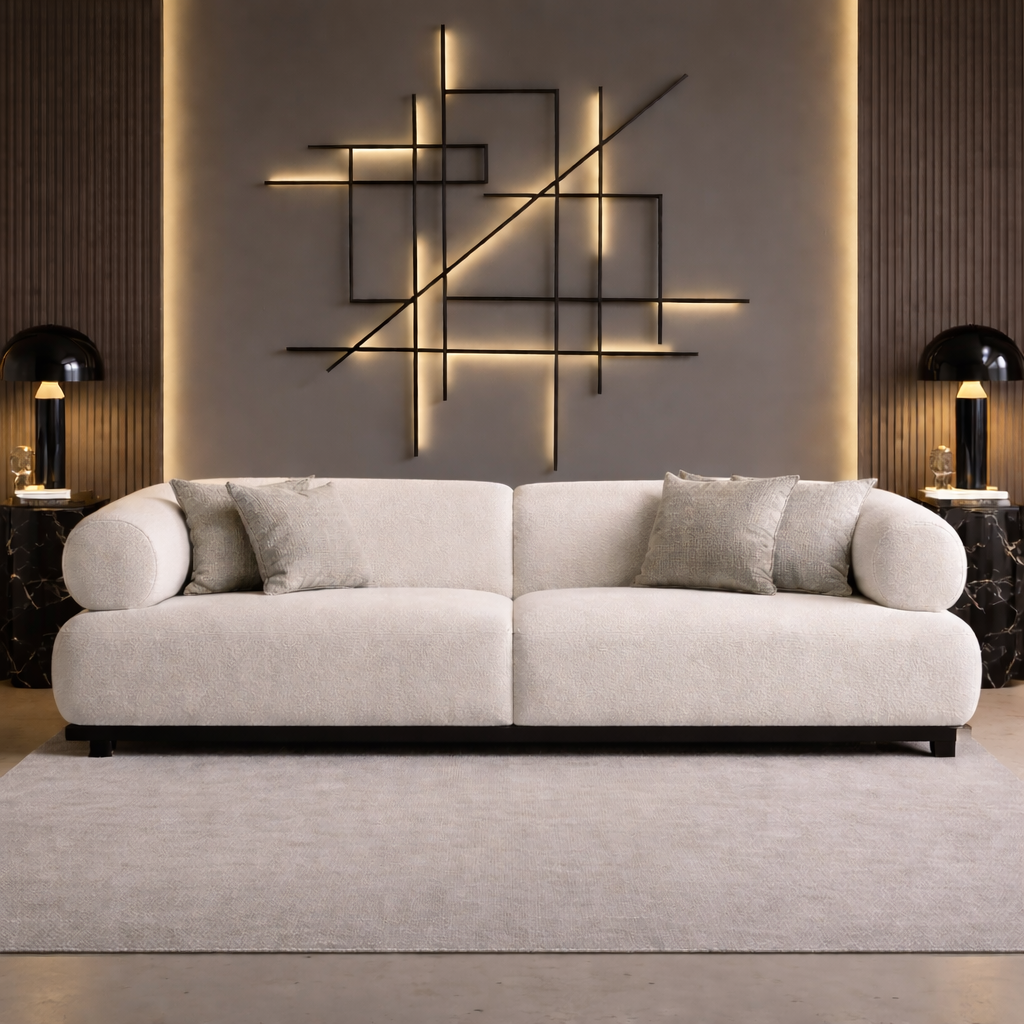 Zaver 3 Seater Sofa